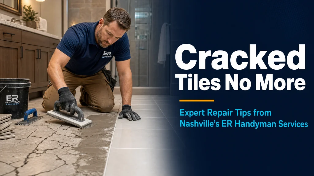 Cracked Tiles No More: Expert Repair Tips from Nashville's ER Handyman Services
